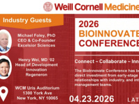 2026 Weill Cornell Medicine BioInnovate Conference