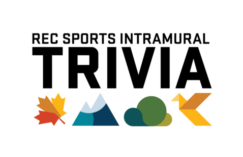 Illustration reads Rec Sports Intramural Trivia