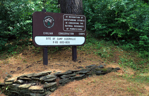 Image of CCC History at Sizerville 
