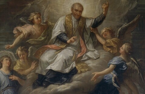The Apotheosis of Saint Vincent de Paul (1731, Jean André)