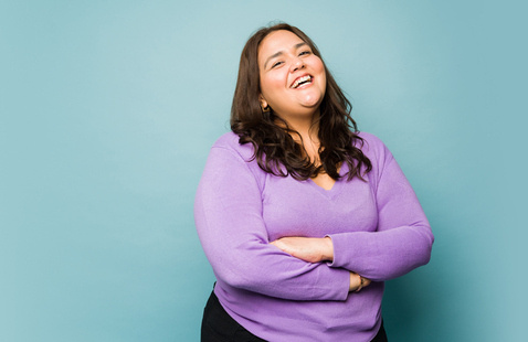 smiling woman