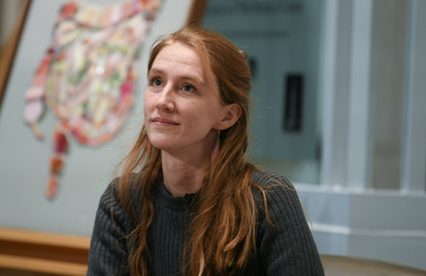 Artist Mary Lacy (Photo: David Seaver)