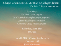 Event image for Combined Choirs: Morten Lauridsen's Lux Aeterna & Concert Spirituals