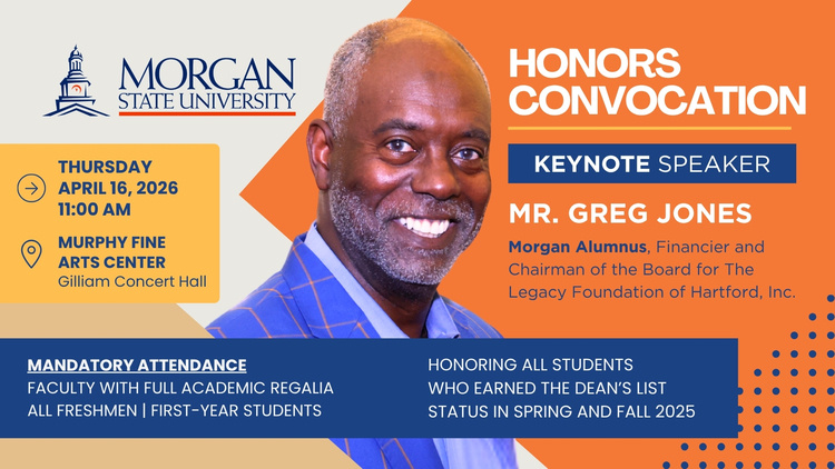 Apr 16, 2026: Honors Convocation (2026) at Carl J. Murphy Fine Arts Center thumbnail image