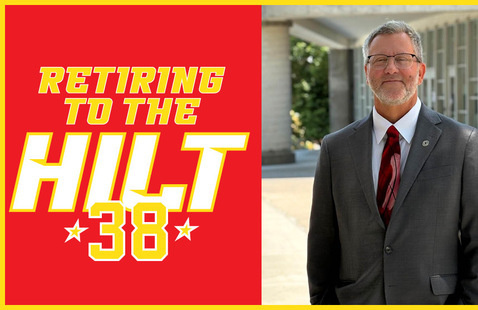 Mike Hilt Retirement Graphic