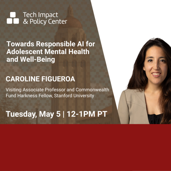 Towards responsible AI for adolescent mental health and well-being
