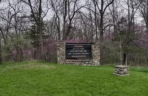 park sign