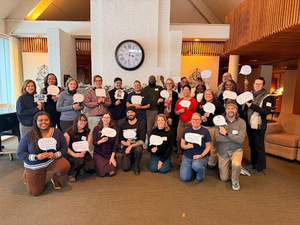  IGD Center Facilitators are smiling facing the camera