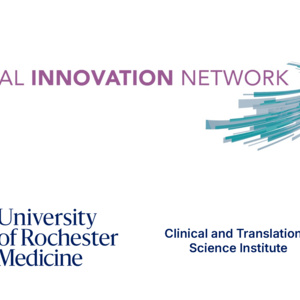 Trial Innovation Network logo over University of Rochester Medicine Clinical and Translational Science Institute