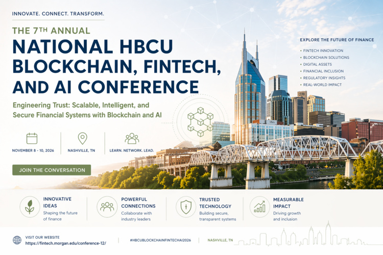 Nov 8, 2026: The National FinTech Center's 7th Annual National HBCU Blockchain, FinTech, & AI Conference at Margaritaville Hotel Nashville thumbnail image