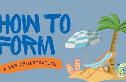 How to form a new organization