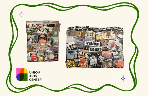 Collage vision boards