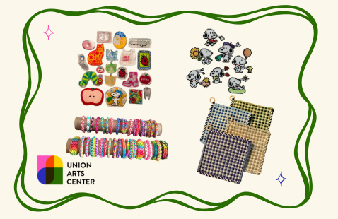 Nostalgic Crafts like loop looms and perler beads.
