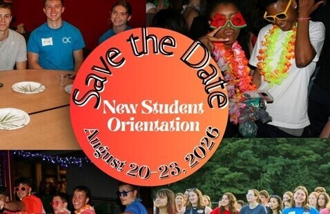 Image of Save the Date: NEW STUDENT ORIENTATION