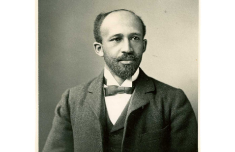 Black and white photograph of W. E. B. Du Bois.
