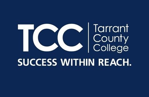 Logo reads, TCC, Tarrant County College. Success Within Reach