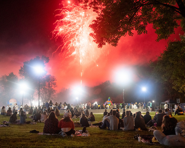 Bobcat Block Party and Fireworks — Family fun in Pawprint Park