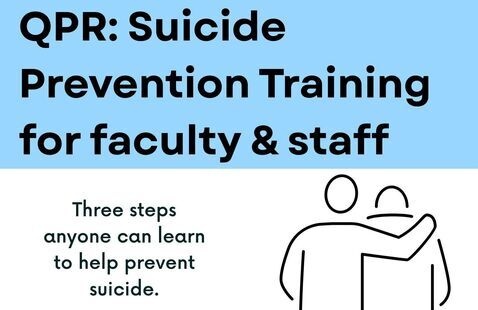 Image of QPR Suicide Prevention Training for Faculty & Staff