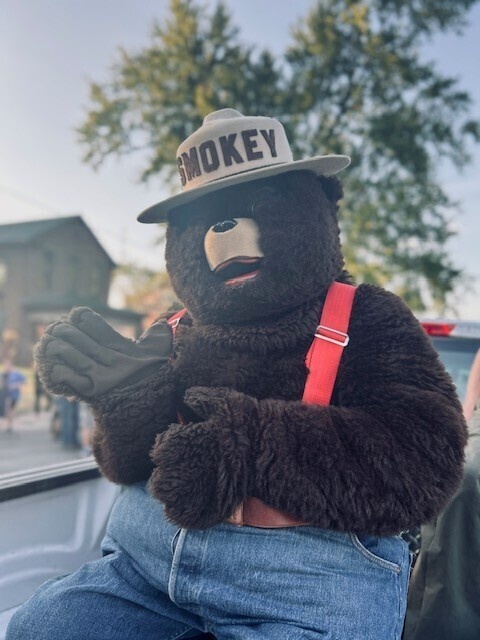 Smokey Bear Birthday Bash and Bike Parade, Ouabache State Park