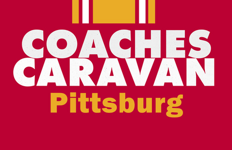 Coaches Caravan Pittsburg wording