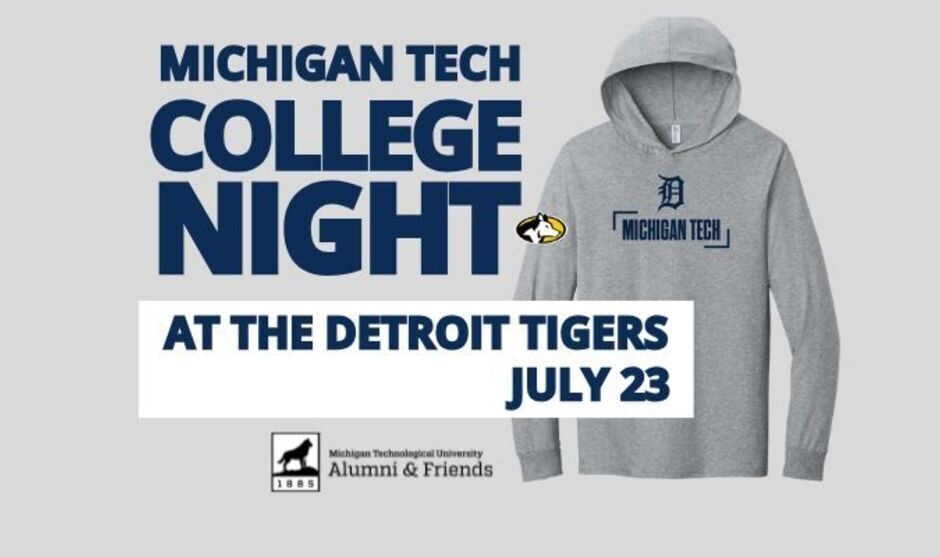 Image of Michigan Tech College Night at the Detroit Tigers 