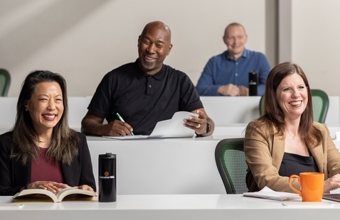 EMBA Students in Class