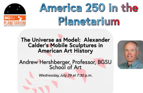 America 250 in the Planetarium title and speaker