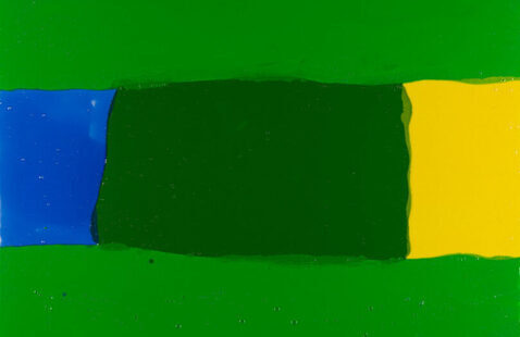 Painting on display in an art museum