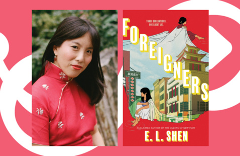 Author E.L. Shen and book "Foreigners"