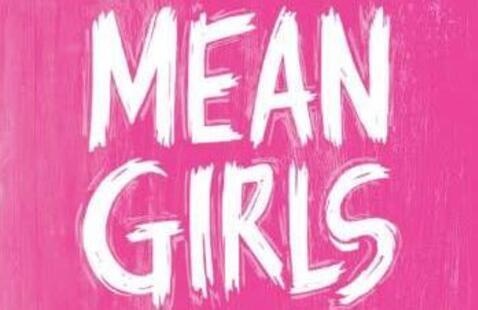 White text on pink background: Mean Girls