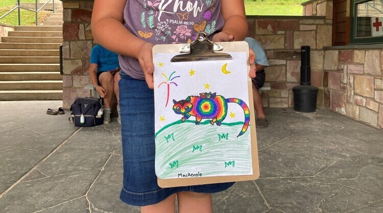 Art in the Park: Opossum Edition!