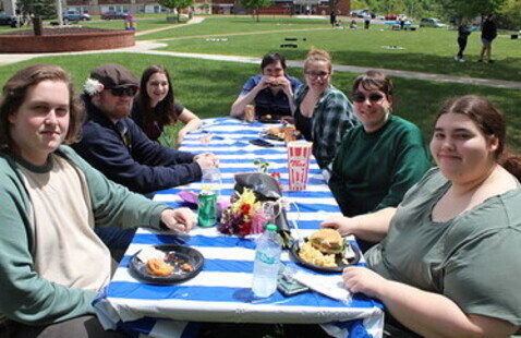 Image of PSC Lunch & Games on the Quad
