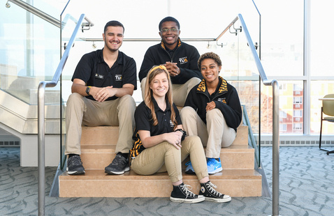 On-campus student employees
