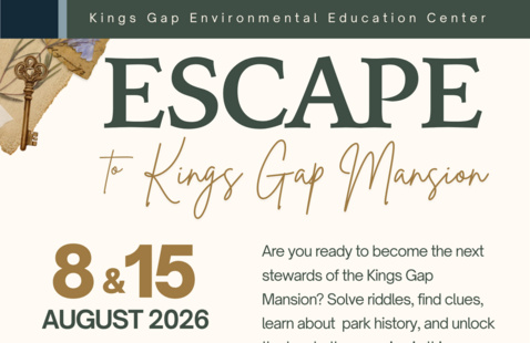 Image of Escape to Kings Gap Mansion