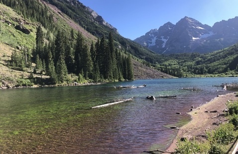 A lake in Colorado