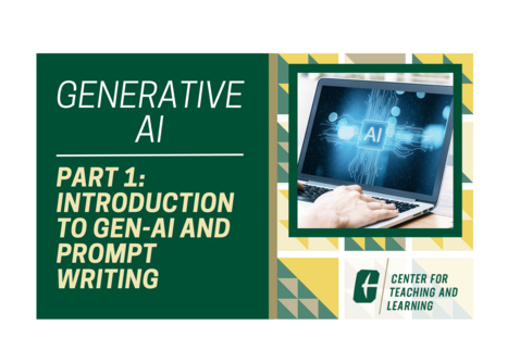 Image of Part 1: Introduction to Gen-AI and Prompt Writing