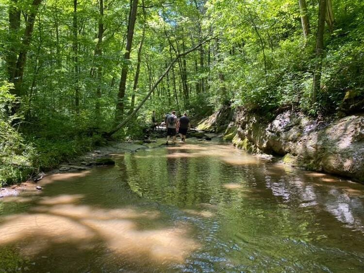Creek Crawl, Charlestown State Park