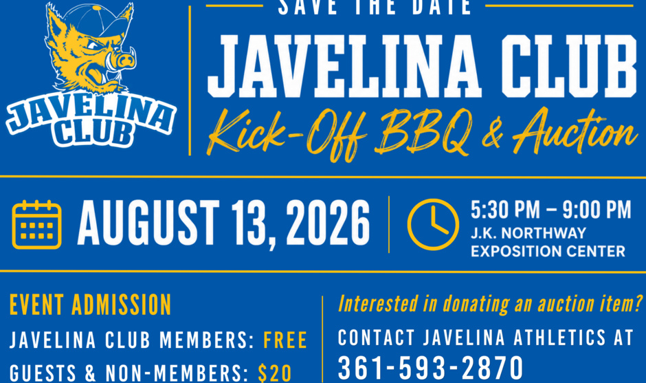 Javelina Club Kick Off BBQ & Auction
