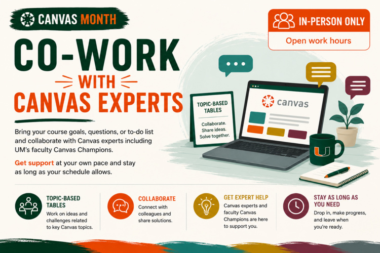 📍Co-Work with a Canvas Expert (In-Person)