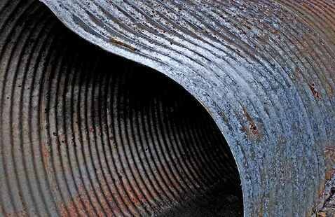 Craig Scoffone, Dented Culvert #117, 2015, Photography