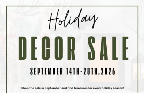 HOLIDAY DECOR SALE