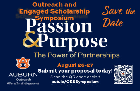 2026 Outreach and Engaged Scholarship Symposium Save the Date image