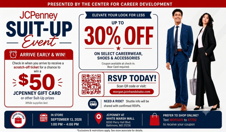 Sep 13, 2026: Fall 2026 JCPenney Suit-Up Event at JCPenney at White Marsh Mall thumbnail image