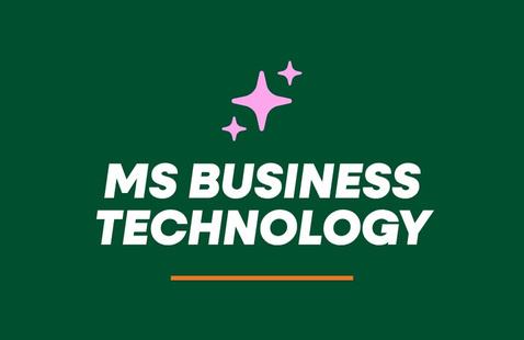 Image of Online Master in Business Technology Information Session