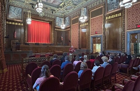 Students at the Supreme Court of Ohio