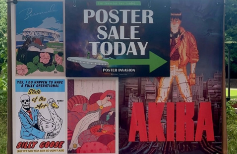 A collection of posters