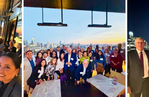 Image of Alumni & Friends Reception in Toronto Canada with President Marisa Kelly