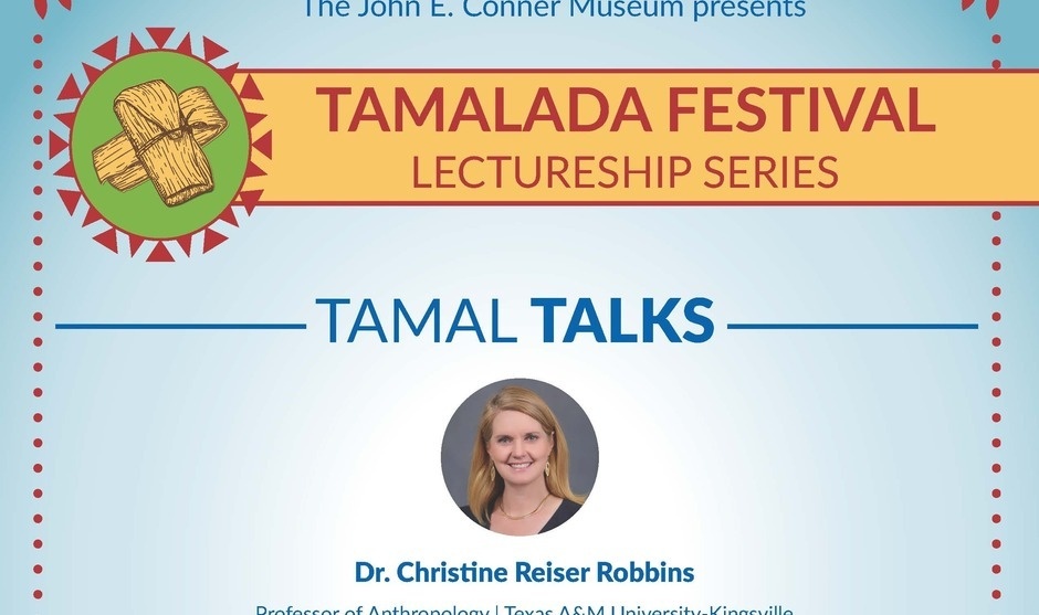 Tamal Talk flyer with presenter picture