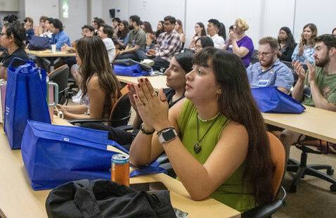 CHASS Grad Student Welcome Orientation (Photo by Lyndsey Rankin)