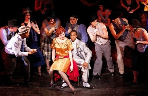 a photo of a play in action